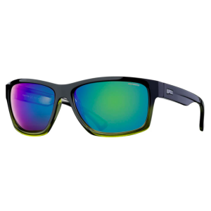 Lunettes polarisantes LUZIA Bleu strié - Mate - Couleur Bleu/Gris - Miroir