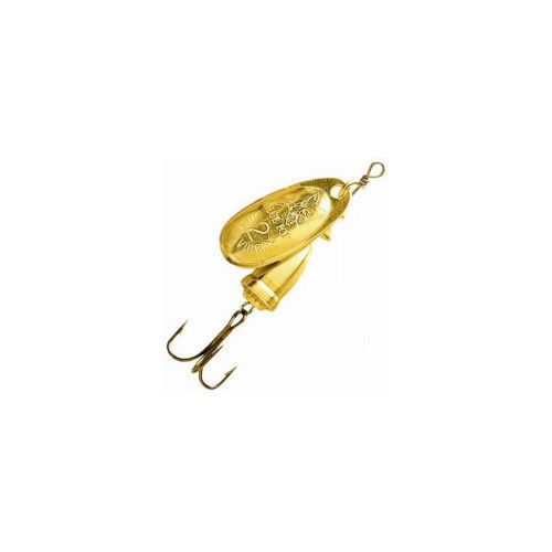 Cuillère tournante n°0 VIBRAX ORIGINAL - Coloris Or - Poids 3g