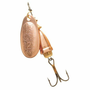 Cuillère tournante n°0 VIBRAX ORIGINAL - Coloris Chrome - Poids 3g