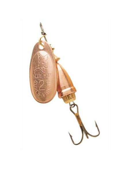 Cuillère tournante n°0 VIBRAX ORIGINAL - Coloris Chrome - Poids 3g