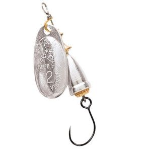 Cuillère tournante Sans ardillon n°1 VIBRAX ORIGINAL BARBLESS - Coloris Gris - Poids 4g