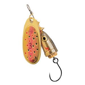Cuillère Tournante n°2 sans ardillon VIBRAX® SHAD BARBLESS - Coloris TR - Poids 6g