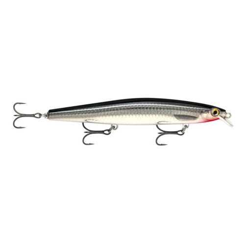 Rapala Leurres durs MAXRAP LONG RANGE MINNOW - coloris BSBL - 12cm / 20g - profondeur de nage : 1.20m - 1