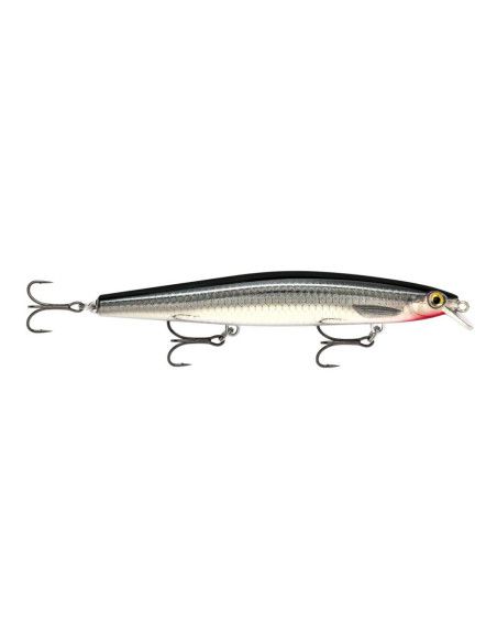 Rapala Leurres durs MAXRAP LONG RANGE MINNOW - coloris BSBL - 12cm / 20g - profondeur de nage : 1.20m - 1