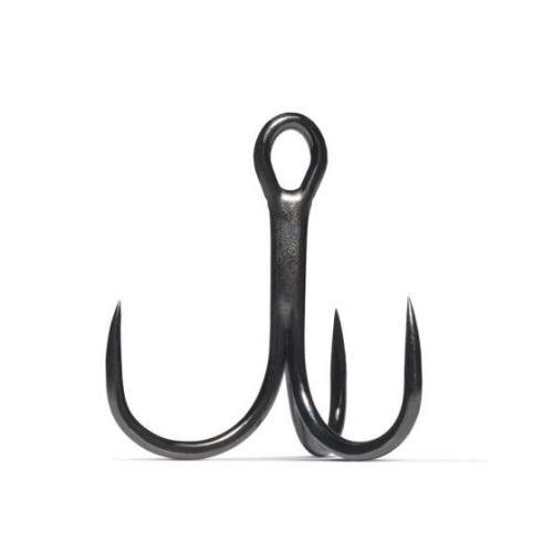 Hameçons Triples HYBRID 1X STONG BARBLESS Black Nickel - 3/0 - 5 pièces