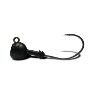 Têtes plombées CAVITY JIG Black Matt - 20g