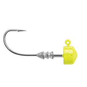 Têtes plombées NED JIG  - Coloris Chartreuse - 3,5g