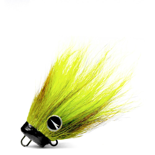 Têtes plombées MUSTACHE RIG  - Coloris Chartreuse - 40g