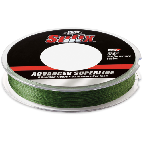 Tresses 832 ADVANCED SUPERLINE® Lo Vis Green - 120m - 4,6kg - 0,08mm