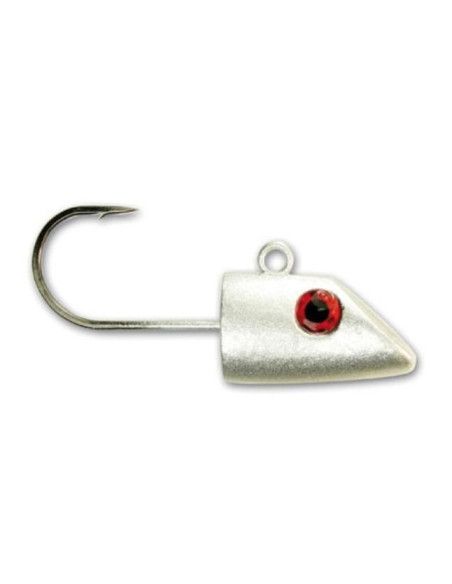 Tête plombée LIPWEIGHT SHAD FIXE - Coloris SS - 100g - 2 pièces par sachet