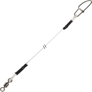 Cannelle CANNELLE Montage Bas de ligne  Fluorocarbone - Longueur 27,5cm - Diametre 0,68 mm - Couleur transparent - Blister de 2 