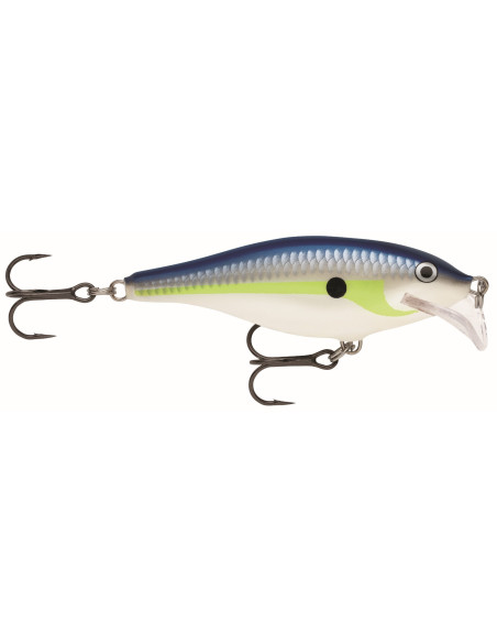 Leurres durs SCATTER RAP SHAD - coloris HSD - 7cm / 7g - profondeur de nage de 1.80 à 2.70m