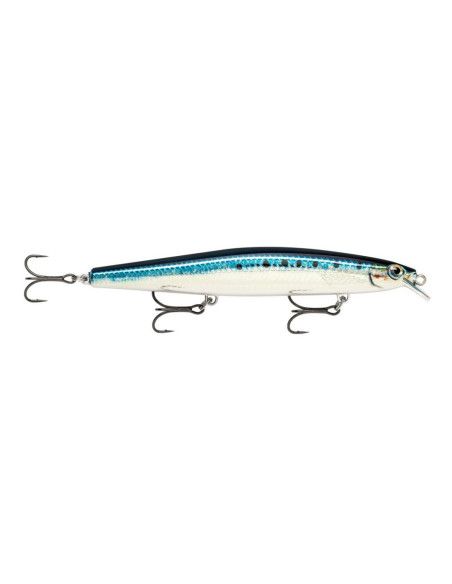 Leurres durs MAXRAP LONG RANGE MINNOW - coloris BSRDL - 12cm / 20g - profondeur de nage : 1.20m