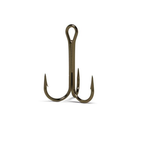 VMC 10 hameçons VMC Triple Rond 9649 - Coloris Bronze - Taille 8 - 2