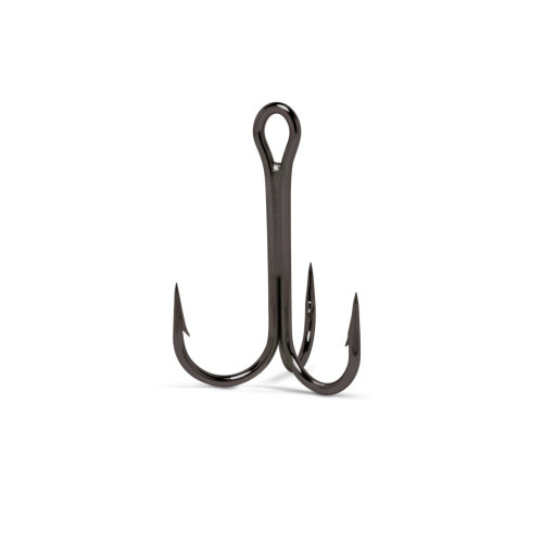 VMC 100 hameçons VMC Triple Rond 1x Renforcé 8650 - Coloris Noir - Taille 2 - 2