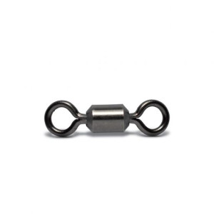 Lot de 20 émerillons rolling VMC - Taille 10 - Résistance 10 kg - Noir