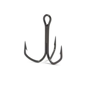 VMC 10 hameçons VMC Triple Barbarian ardillon intérieur 8573 - Coloris Black Nickel - Taille 4 - 2
