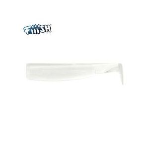 Lots de 3 corps Black Minnow n°2,5 - White