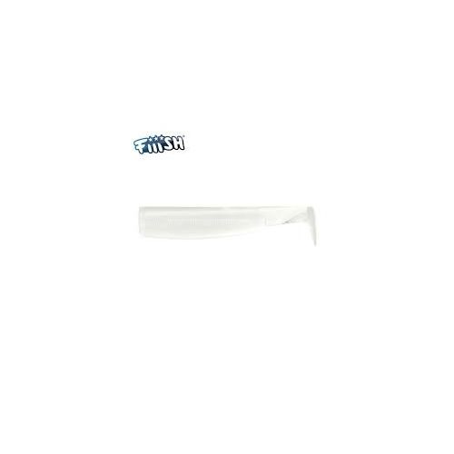 Lots de 3 corps Black Minnow n°2,5 - White