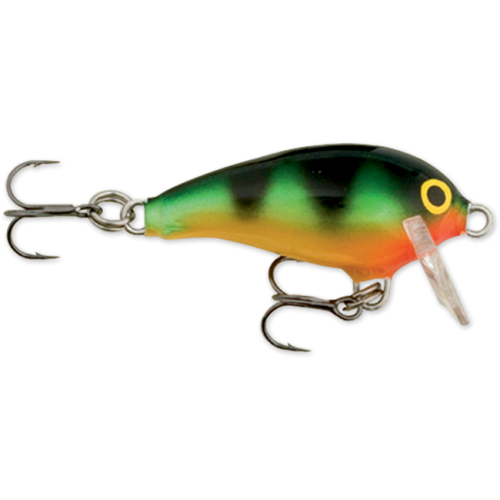 Rapala Leurres durs  MINI FAT RAP - coloris P - 3cm / 4g - profondeur de nage de 0.90 à 1.80m - 1