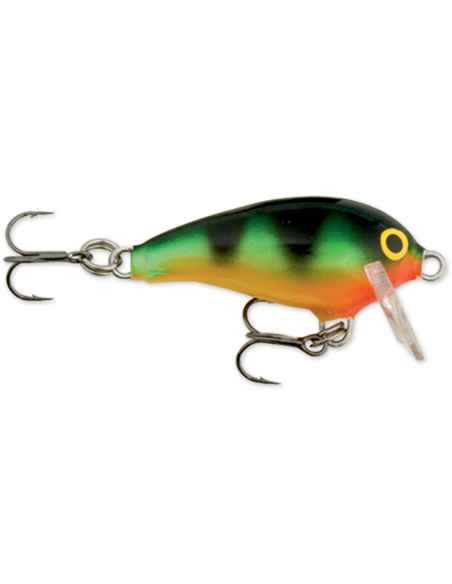 Rapala Leurres durs  MINI FAT RAP - coloris P - 3cm / 4g - profondeur de nage de 0.90 à 1.80m - 1