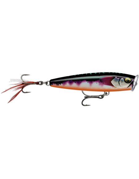 Leurre dur SKITTER POP ELITE - Coloris GDTMN -Taille 7,5 cm - Poids 10 g - Nage en Surface