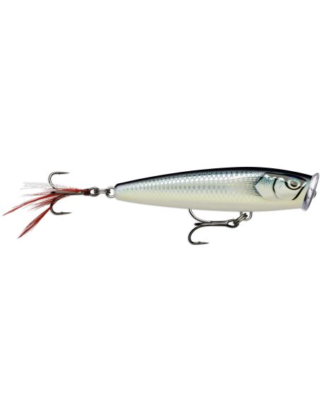 Leurre dur SKITTER POP ELITE - Coloris GDBAP -Taille 7,5 cm - Poids 10 g - Nage en Surface