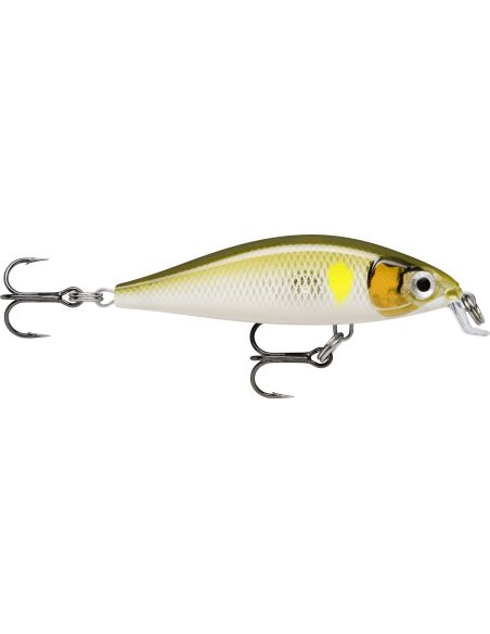 Leurre dur X-LIGHT MINNOW - Coloris AYU - Taille 5 cm - Poids 4 g - Profondeur de nage 0,6 à 0,9 m