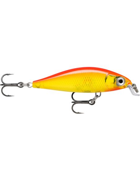 Leurre dur X-LIGHT MINNOW - Coloris GFR - Taille 5 cm - Poids 4 g - Profondeur de nage 0,6 à 0,9 m