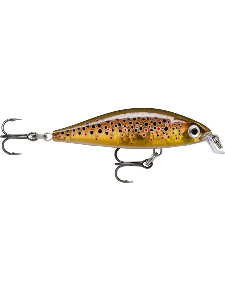 Leurre dur X-LIGHT MINNOW - Coloris TRL - Taille 5 cm - Poids 4 g - Profondeur de nage 0,6 à 0,9 m