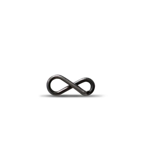 Agrafes en 8 CONNECT SNAP-Stainless Steel Black Nickel - Taille 2 - 4,5kg