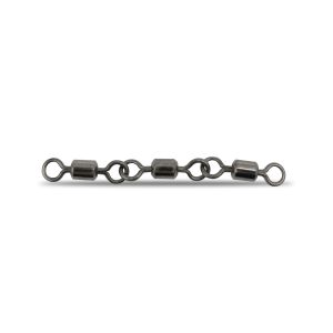 Chaine d'émerillon SWIVEL CHAIN - Taille 4 - Coloris Blak Nickel - 30kg - Pack de 2