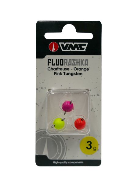 Plombs CHEBOO FLUORASHKA 4g - packs de 3 - Fluo