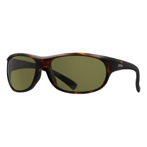 Lunette de soleil PRECISION VISION GEAR - Monture Marron Havana mat - Verres Jaune gris argenté Miroir