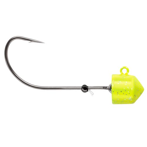 Têtes plombées SWINGIN NED RIG JIG - Coloris Chartreuse - 7g