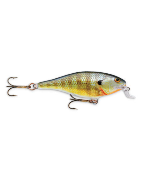 Rapala Leurres durs  SHALLOW SHAD RAP - coloris BG - 7cm / 7g - profondeur de nage de 1.20 à 1.80m - 2
