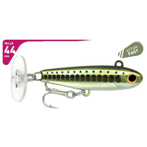 Fiiish Leurre Power Tail Fresh Water 44 mm - Fast 12 g -  Coloris Natural Minnow - PWT563 - 2