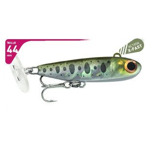 Fiiish Leurre Power Tail Fresh Water 44 mm - X-Fast 18 g -  Coloris Natural Trout - PWT598 - 1