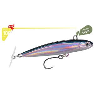 Fiiish Leurre PowerTail Saltwater 100 mm - Fast 55 g -  Coloris Silver Sardine - PWT832 - 1