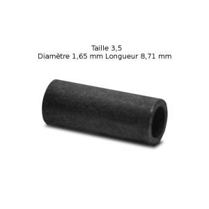 VMC Lot de 25 sleeves simples VMC - Taille 3,5 - Diamètre 1,65 mm - 1
