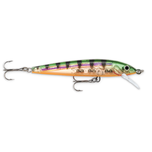 Rapala Leurres durs  HUSKY JERK - coloris GP -  10cm / 10g - profondeur de nage de 1.20 à 2.40m - 2