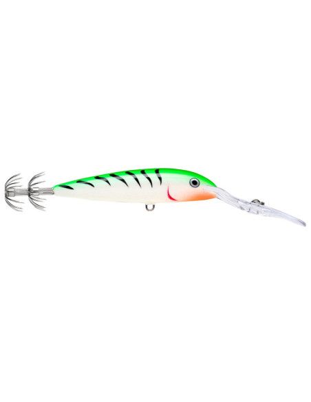Rapala Leurres durs DEEP SQUID - coloris GGT / 9cm / 15g - profondeur de nage 3,30m - 2
