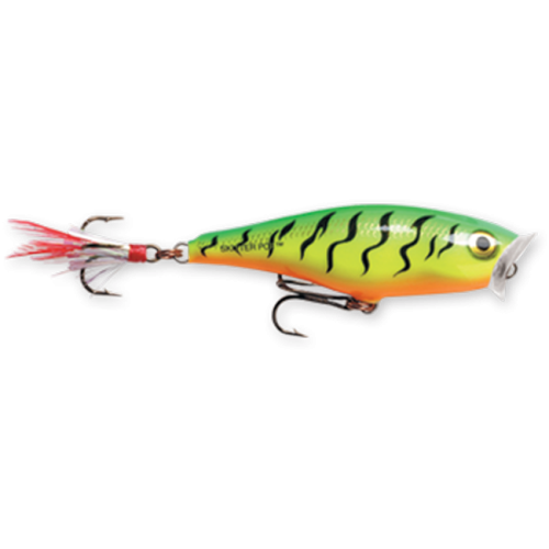 Rapala Leurres durs SKITTER POP - coloris FT - 5cm / 7g - profondeur de nage surface - 2