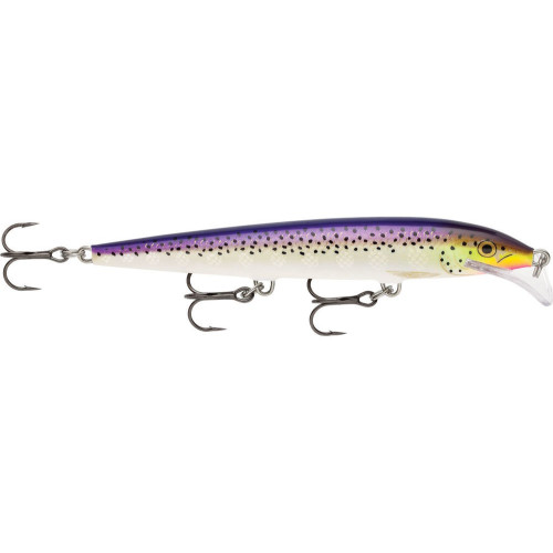 Rapala Leurres durs SCATTER RAP MINNOW - coloris PD - 11cm / 6g - profondeur de nage de 1.80 à 2.70m - 2