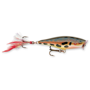 Rapala Leurres durs SKITTER POP - coloris F - 7cm / 7g - profondeur de nage surface - 2