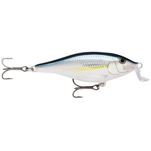 Rapala Leurres durs  SHALLOW SHAD RAP - coloris ALB - 9cm / 12g - profondeur de nage de 1.80 à 2.40m - 2