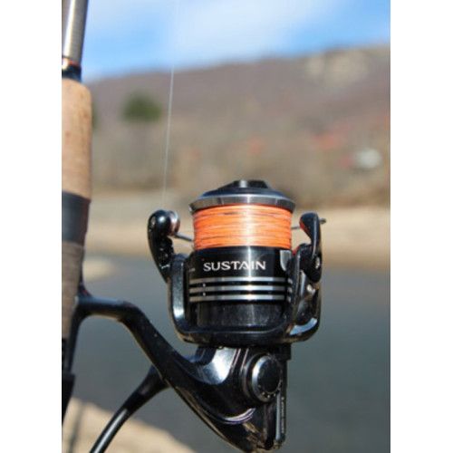 Power Pro Tresse POWER PRO Bite Motion - Bobine 150m - Diametre 0,10mm - Resistance 5kg - Couleur Orange - 2