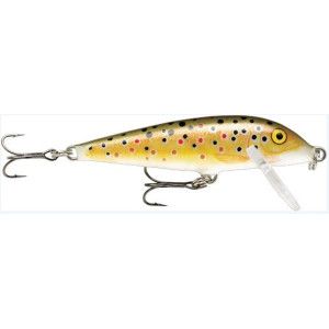 Rapala Leurres durs COUNTDOWN - coloris TR - 5cm / 5g - profondeur de nage de 0.90 à 1.50m - 1